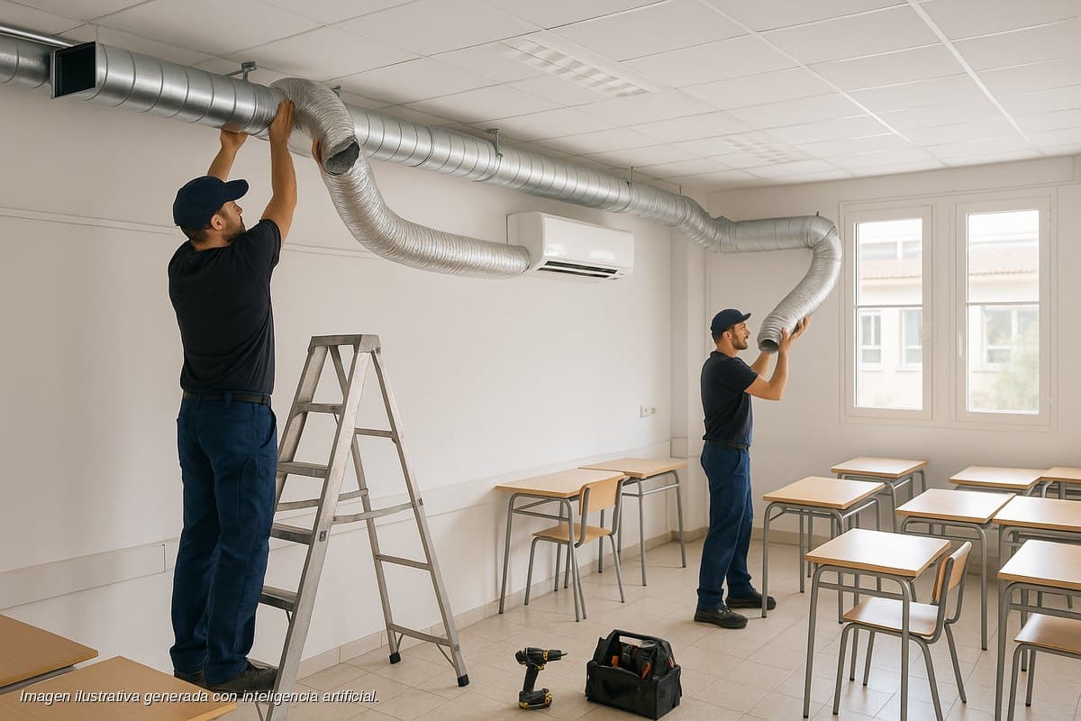 Pla Actualitza Clima: 2.530 colegios por climatizar en Catalunya y qué supone para el instalador